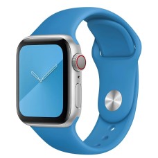 Ремешок Apple Watch Silicone 38 / 40 / 41mm (37) Azure
