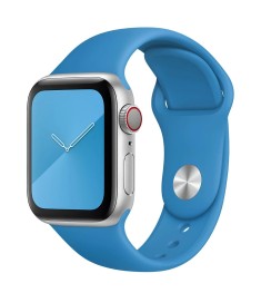 Ремешок Apple Watch Silicone 38 / 40 / 41mm (37) Azure