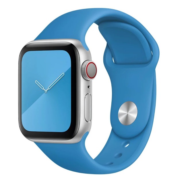 Ремешок Apple Watch Silicone 38 / 40 / 41mm (37) Azure