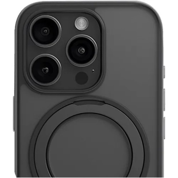 Чохол Blueo Skin Friendly із поворотною на 360 градусів підставкою та MagSafe для Apple iPhone 15 Pro Max (чорний)