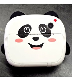 Дитяча фотокамера миттєвого друку Panda (Біла)