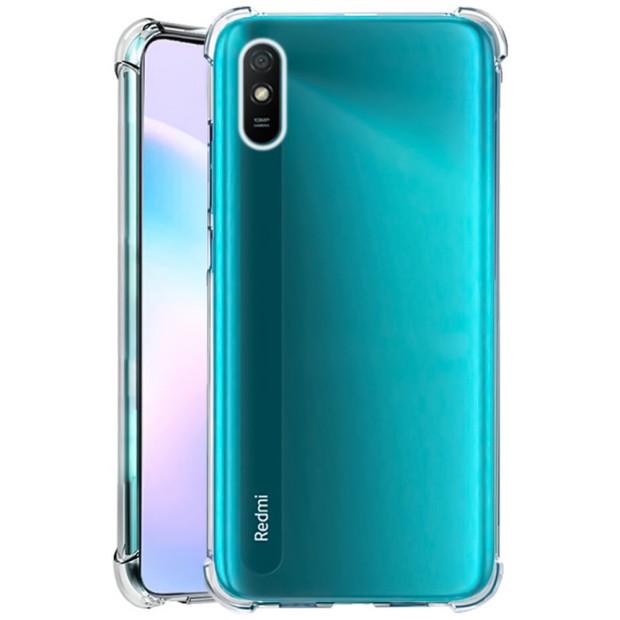 Силикон 6D Xiaomi Redmi 9A (Прозрачный)