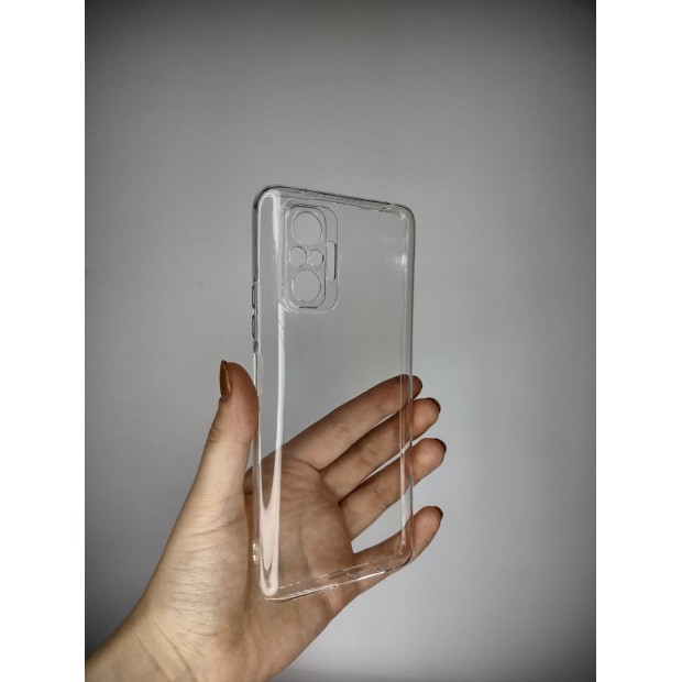 Силикон WS Xiaomi Redmi Note 10 Pro (ShutCam) (Прозрачный)