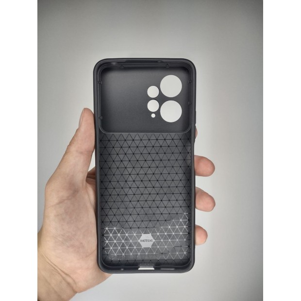 Чохол Ring Serge Armor Case для Xiaomi Redmi Note 12 4G (з захистом камери) (Синій)