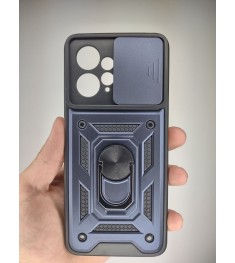 Бронь-чехол Ring Serge Armor Case Xiaomi Redmi Note 12 4G (ShutCam) (Синий)