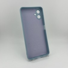 Силикон Original Samsung Galaxy A06 (ShutCam) (Бледно-голубой)