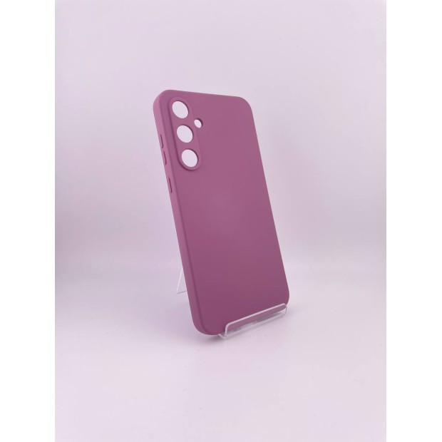 Силікон Original Samsung Galaxy A55 (ShutCam) (Бузковий)