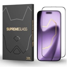 Захисне скло iLera Deluxe Frosted Apple iPhone 17 Pro Max (Чорне) iLFrGl17PrMx