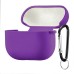 Чехол для наушников Full Silicone Case with Microfiber Apple AirPods 3 (58) Grape