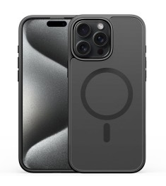 Силіконовий чохол Alabay Cloud Matte для Apple iPhone 16 Pro (Чорний)