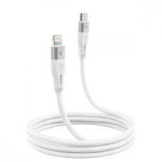 USB-кабель Proove Soft Silicone 27W (1m) (Type-C to Lightning) (White)