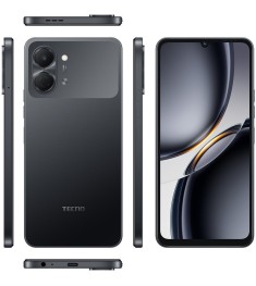 Смартфон Tecno Spark Go 3 (KN3) 4/64GB Ink Black (4894947105265)