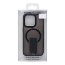 Накладка FrostFlex Stand Magsafe Apple iPhone 15 Pro (Black) Накладка FrostFlex Stand Magsafe Apple iPhone 15 Pro (Black)