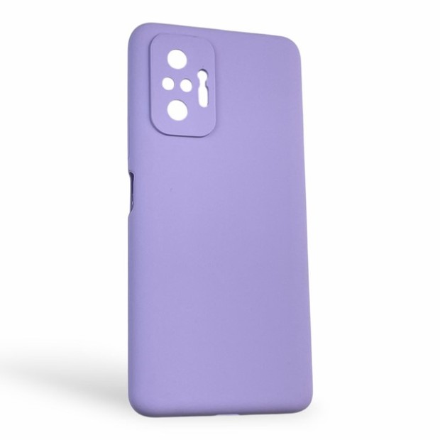 Силікон Original Xiaomi Redmi Note 10 Pro  /  Note 10 Pro Max (ShutCam) (Фіолетовий)