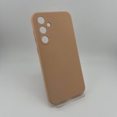 Силіконова оригінальна Samsung Galaxy A35 (ShutCam) (Персиковий)