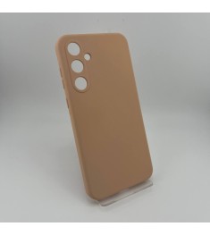 Силіконова оригінальна Samsung Galaxy A35 (ShutCam) (Персиковий)