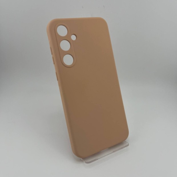 Силіконова оригінальна Samsung Galaxy A35 (ShutCam) (Персиковий)