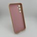 Силіконова оригінальна Samsung Galaxy A35 (ShutCam) (Персиковий)
