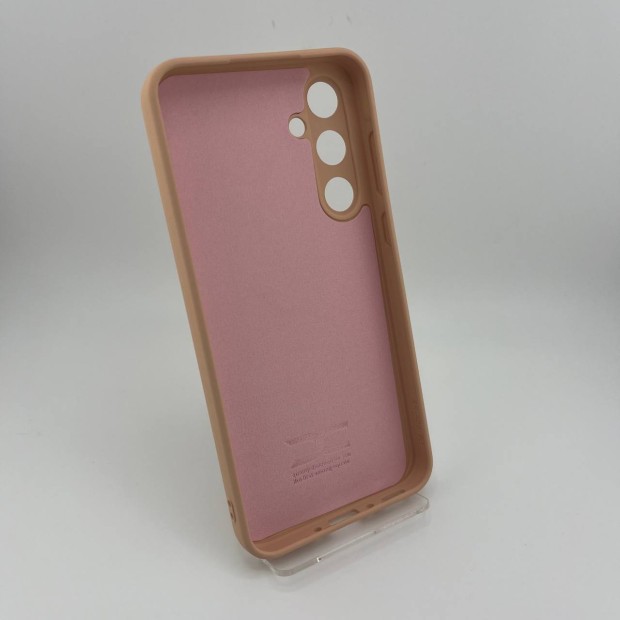 Силикон Original Samsung Galaxy A35 (ShutCam) (Персиковый)