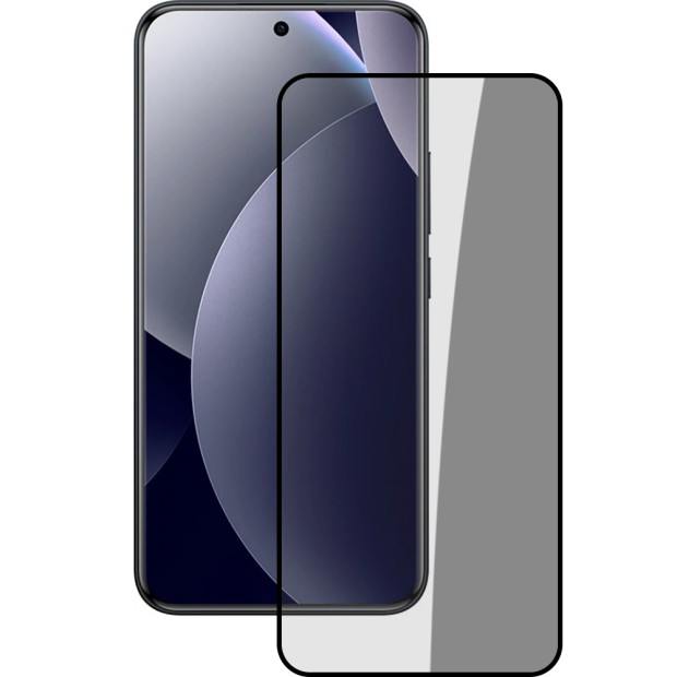 Защитное стекло 5D Curved Xiaomi Note 15 Pro + Black
