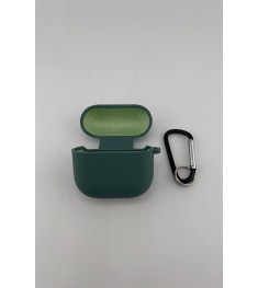 Чехол для наушников Full Silicone Case with Microfiber Apple AirPods 4 (55) Blac..