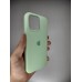 Силикон Original Round Case Apple iPhone 15 Pro Max (Pistachio)