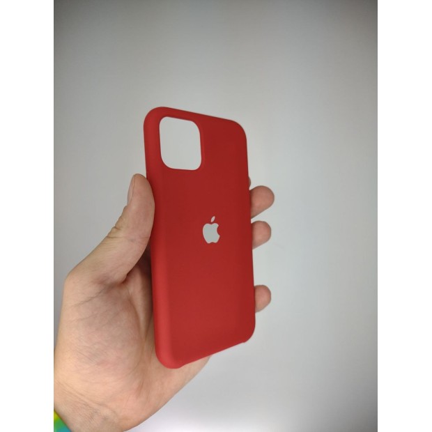 Силіконовий оригінальний чохол Apple для iPhone 11 Pro (Paprika)