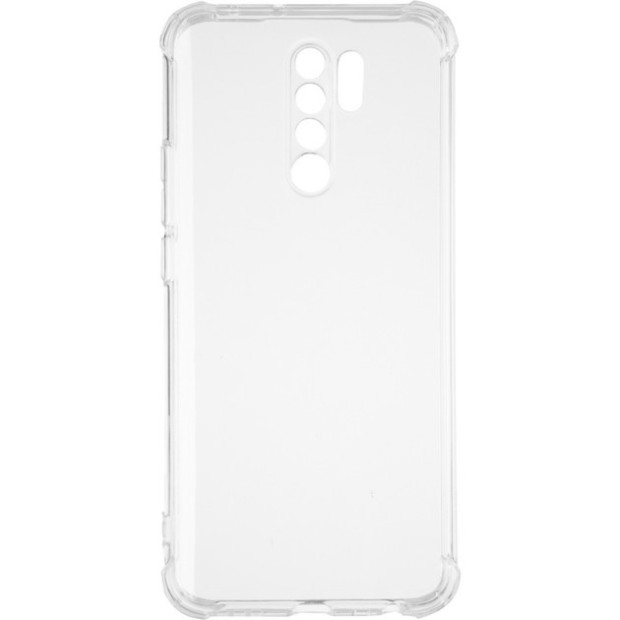 Силікон 6D для Xiaomi Redmi 9 (ShutCam) (Прозорий)