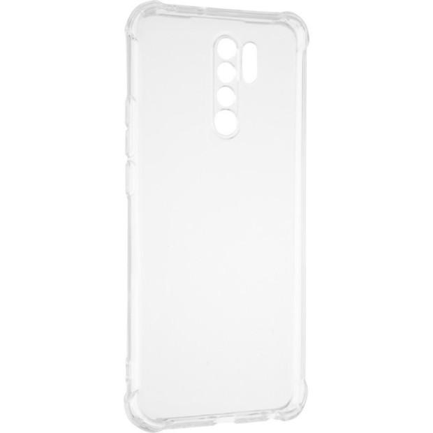 Силікон 6D для Xiaomi Redmi 9 (ShutCam) (Прозорий)