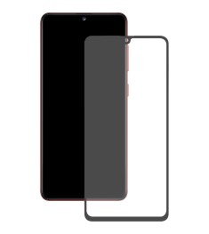 Защитное стекло 5D Matte Ceramic Samsung Galaxy A41 (2020) Black