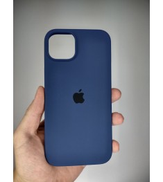 Силиконовий чохол Original Round для Apple iPhone 15 Plus (32) Deep Navy