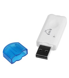 USB-адаптер Bluetooth Ресивер USB 2.0 Car Audio + Microphone (Белый)