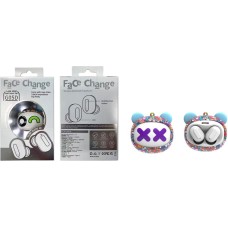 Бездротові вакуумні навушники-гарнітура XO X36 з екраном (Білі)