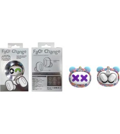 Бездротові вакуумні навушники-гарнітура XO X36 з екраном (Білі)