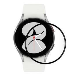 Захисне скло 5D для Samsung Galaxy Watch 4 40mm Чорне