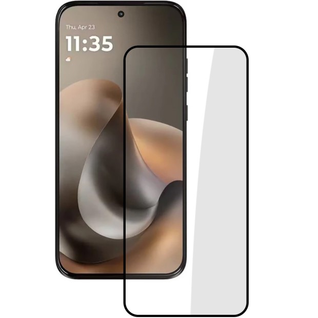 Захисне скло 5D Standard Motorola Moto G77 Black Захисне скло 5D Standard Motorola Moto G77 Black