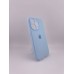 Силіконовий чохол Original RoundCam для Apple iPhone 15 Pro (53), Небесно-блакитний.