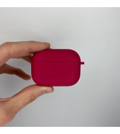 Чохол для навушників із повного силікону з мікрофіброю для Apple AirPods Pro (ро..