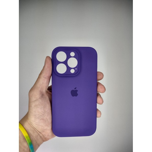 Силіконовий чохол Original RoundCam для Apple iPhone 14 Pro (Аметистовий)