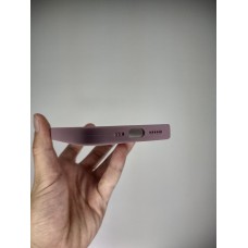 Силіконовий оригінальний чохол круглої форми для Apple iPhone 14 (01) відтінок 