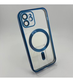 Чохол UMKU Shining з MagSafe для Apple iPhone 12 (Кобальт)