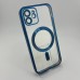 Чохол UMKU Shining з MagSafe для Apple iPhone 12 (Кобальт)