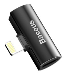 Переходник Baseus L46 (2Lightning to Lightning) (Чёрный) CAL46-01