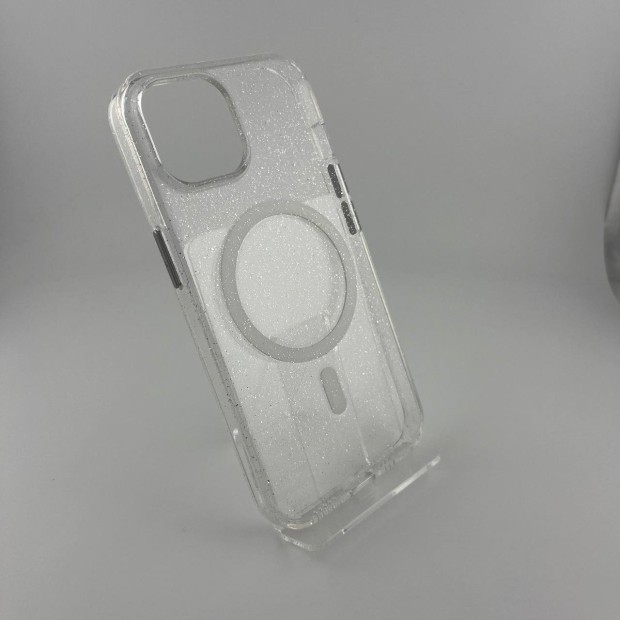 Чохол Blueo Crystal Pro Drop Resistance MagSafe для Apple iPhone 15 (Блискучий прозорий)