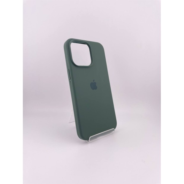 Силіконовий чохол Original Round для Apple iPhone 15 Pro Max (Ципрес)