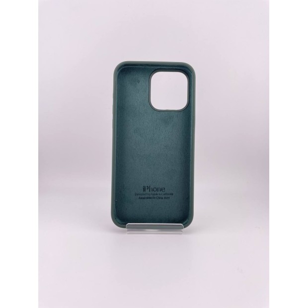 Силіконовий чохол Original Round для Apple iPhone 15 Pro Max (Ципрес)