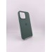 Силіконовий чохол Original Round для Apple iPhone 15 Pro Max (Ципрес)