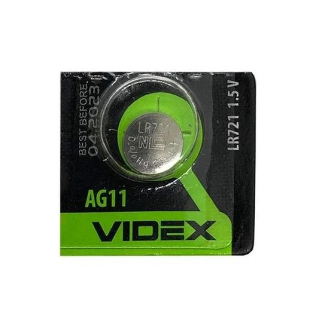 Батарейка для часов Videx AG 11 LR721 (1шт)
