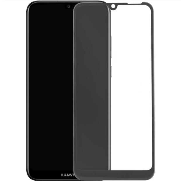 Защитное стекло 5D Matte HD Huawei Y6 (2019) Black