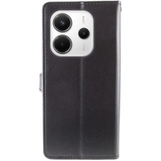 Чехол-книжка Dux Leather Xiaomi Redmi Note 14 4G (Чёрный)